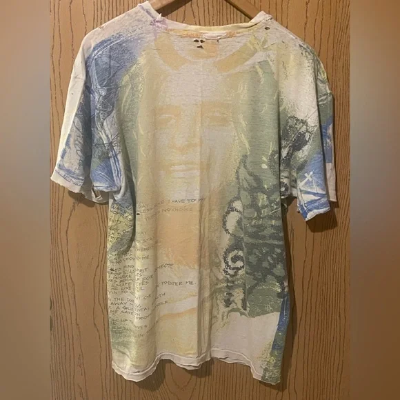 Vintage 1991 Ozzy Osbourne "Diary of a Madman" all-over print t-shirt - Picture 10 of 11